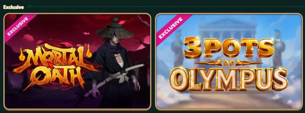 GoKong Casino Exclusive Games